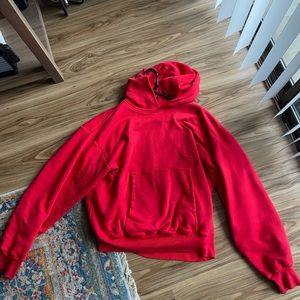 Large YZY Gap sweatshirt Red. Worn 2x